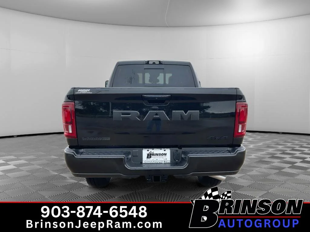 New 2026 Diamond Black Crystal Pearl-Coat Exterior Paint RAM Laramie image 4
