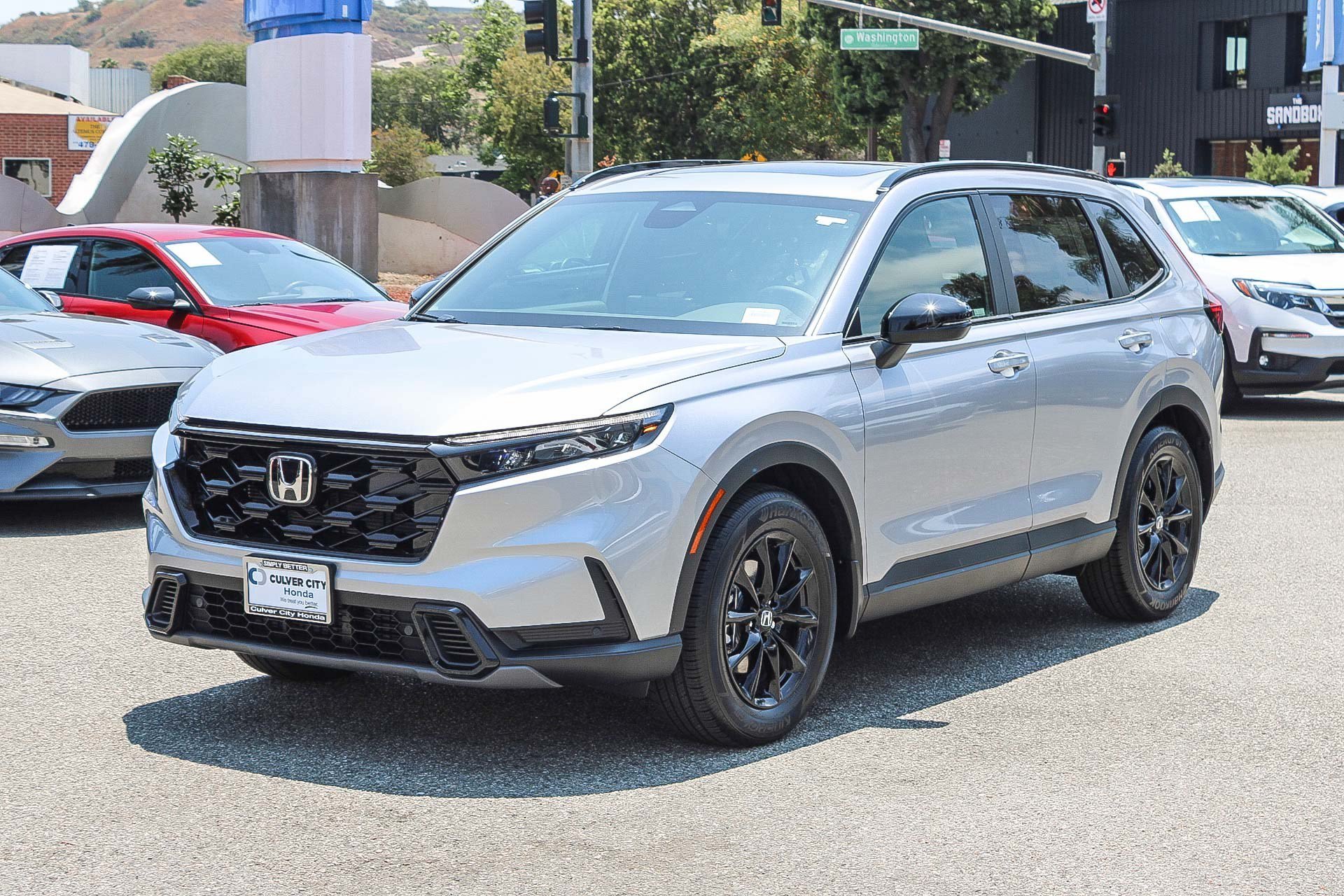 New 2027 Solar Silver Metallic Honda Sport-L image 3