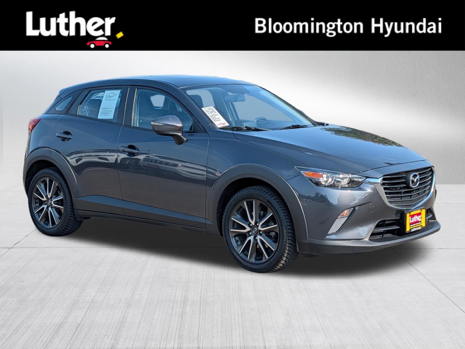 Used 2017 Meteor Gray Mica Mazda Touring image 1