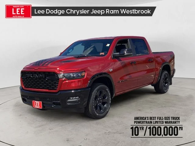 New 2026 Molten Red Ram BIG HORN CREW CAB 4X4 5