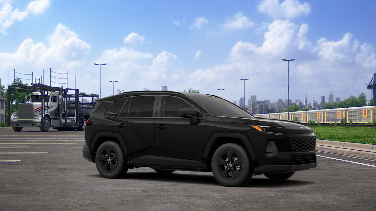 New 2026 Midnight Black Metallic Toyota LE image 14