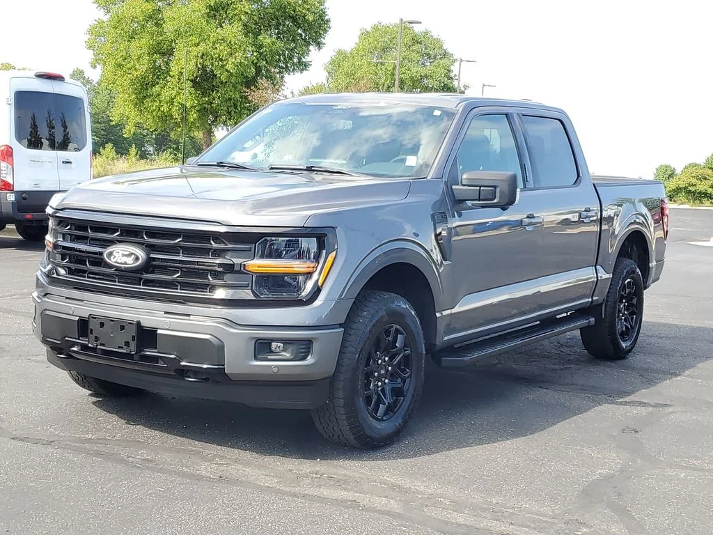 Certified Used 2024 Carbonized Gray Metallic Ford XLT image 2