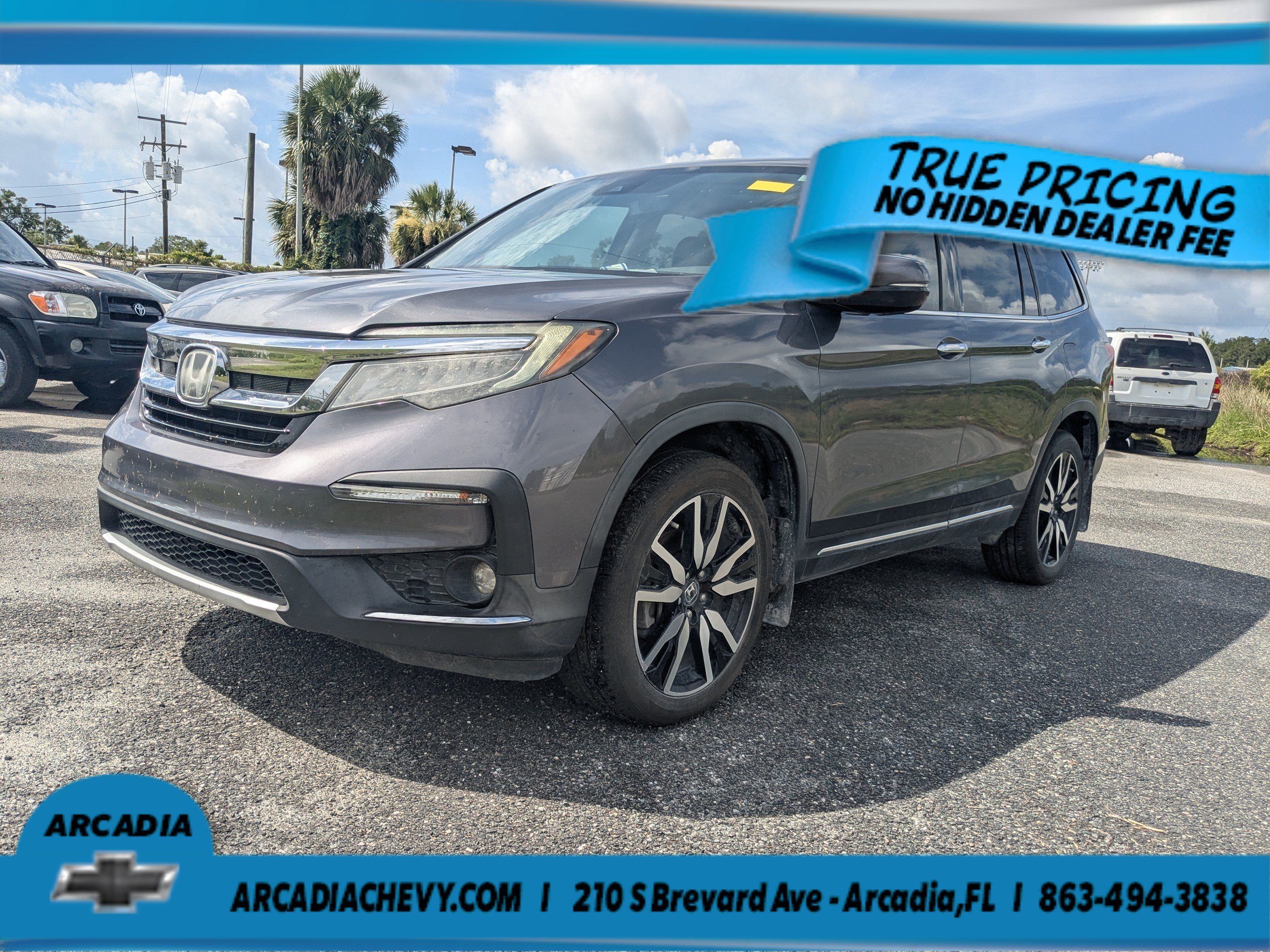 Used 2019 Gray Honda Touring 7-Passenger image 7