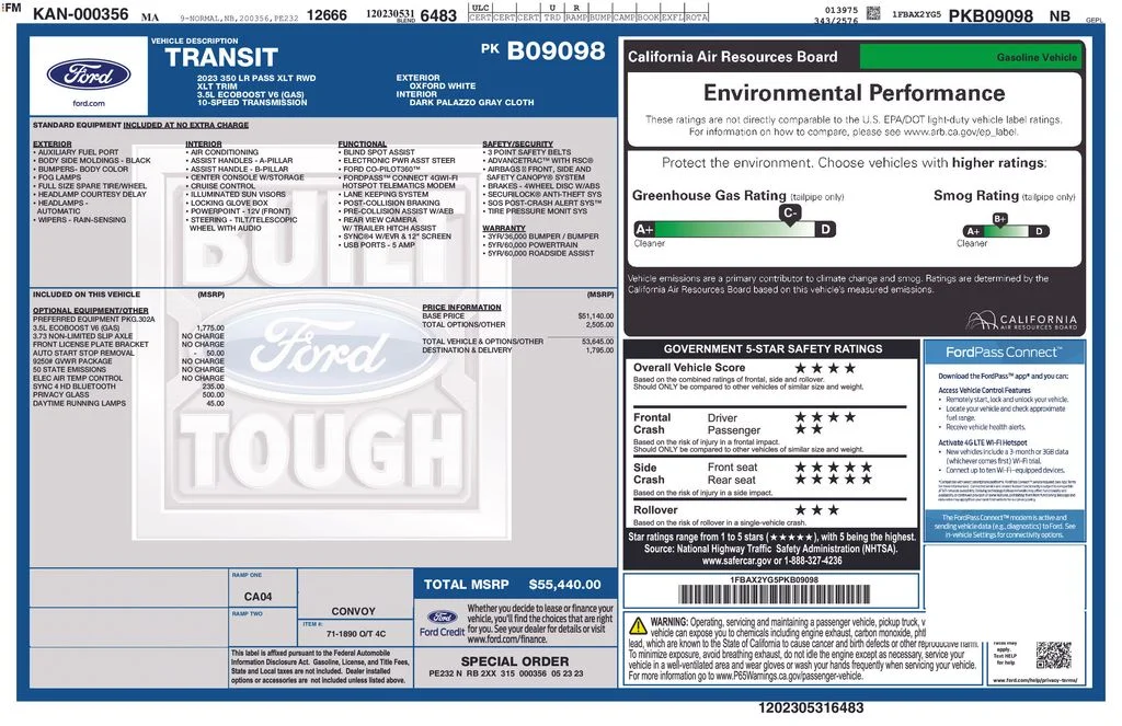 Used 2023 White Ford XLT image 16