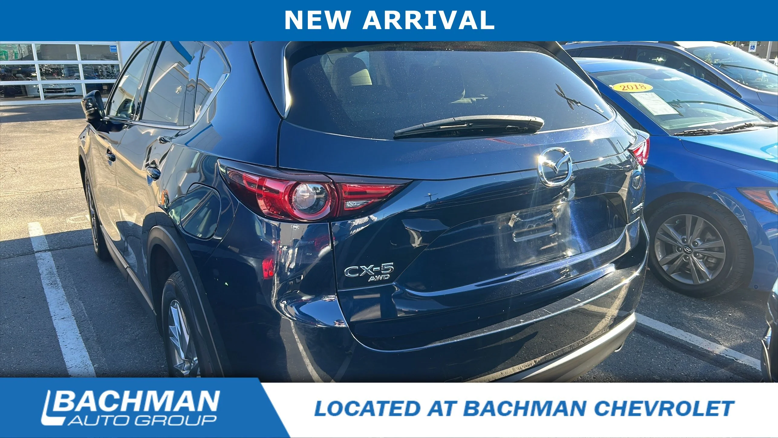 Used 2020 Deep Crystal Blue Mica Mazda Grand Touring image 5