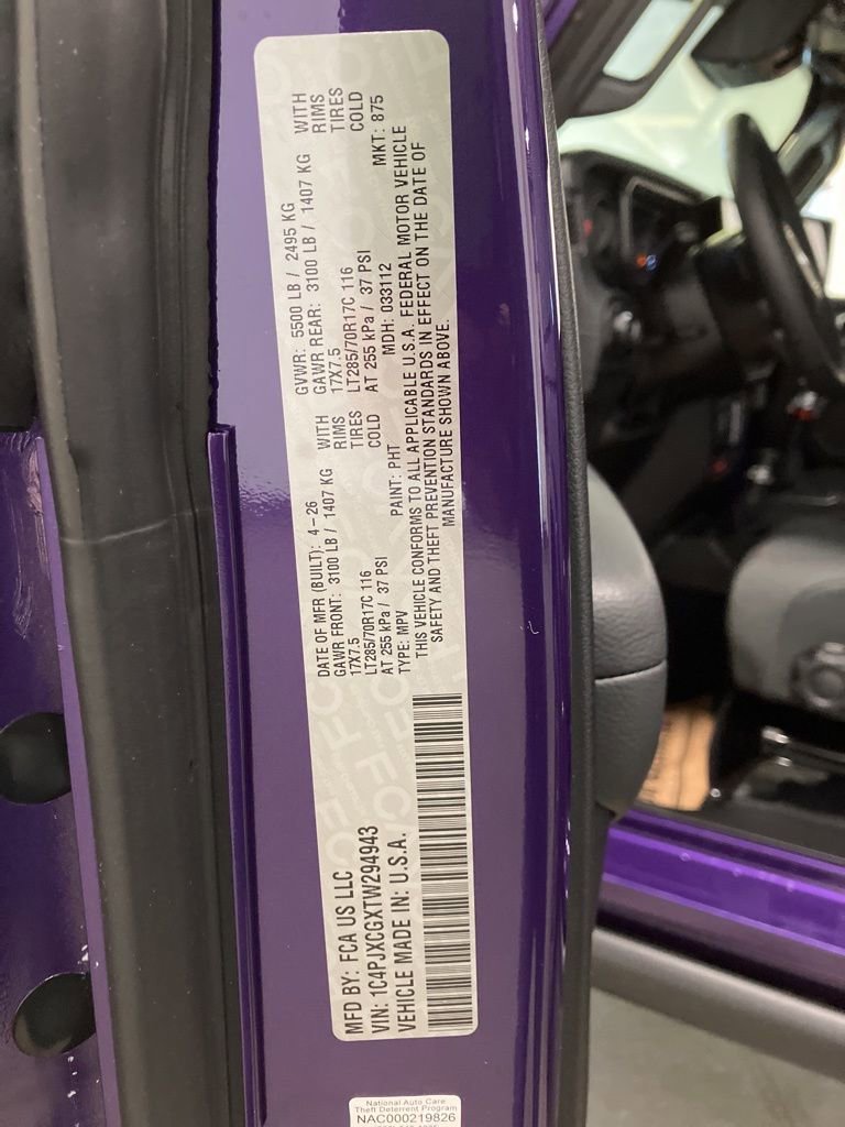 New 2026 Reign Exterior Paint Jeep Rubicon image 31