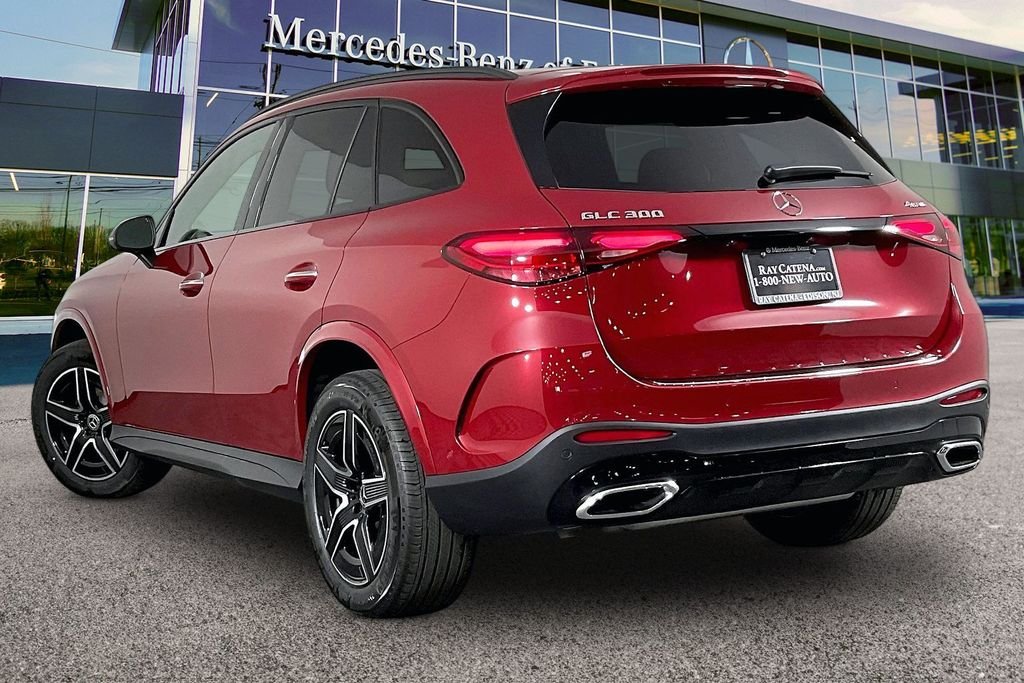 New 2026 MANUFAKTUR Patagonia Red Metallic Mercedes-Benz GLC 300 image 3