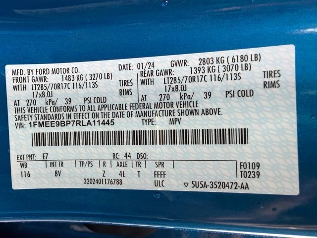 Used 2024 Blue Ford Badlands image 45