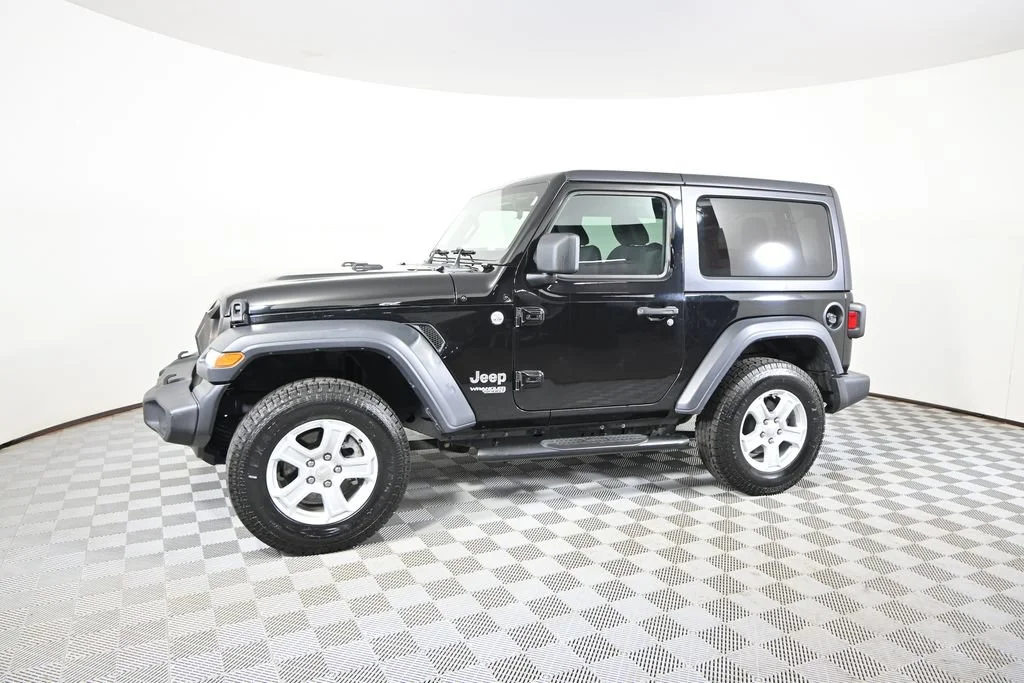 Used 2020 Jeep Wrangler Sport S with VIN 1C4GJXAN2LW204895 for sale in Forest Lake, Minnesota