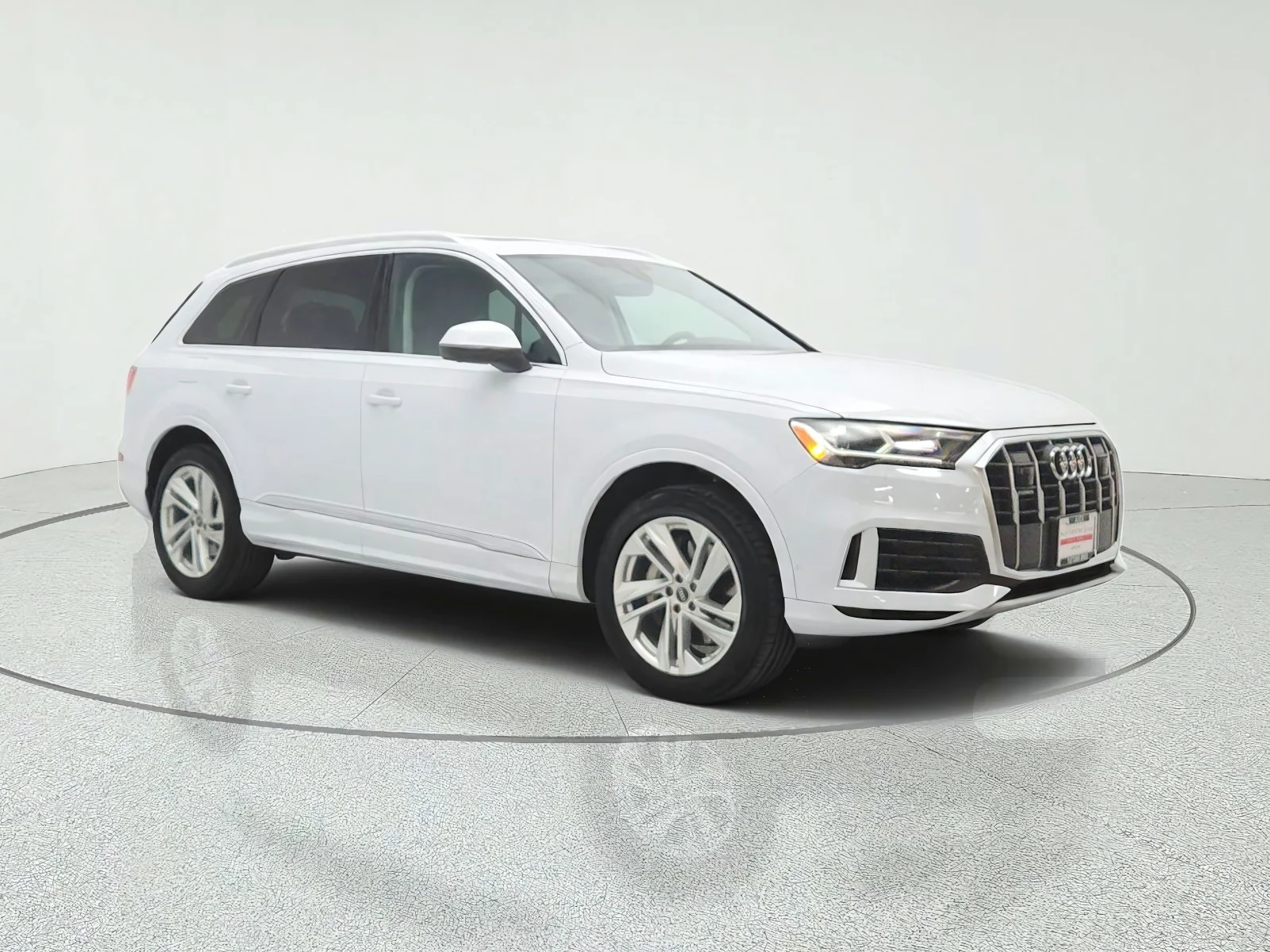 Used 2023 Glacier White Metallic Audi Premium Plus 55 TFSI quattro image 3