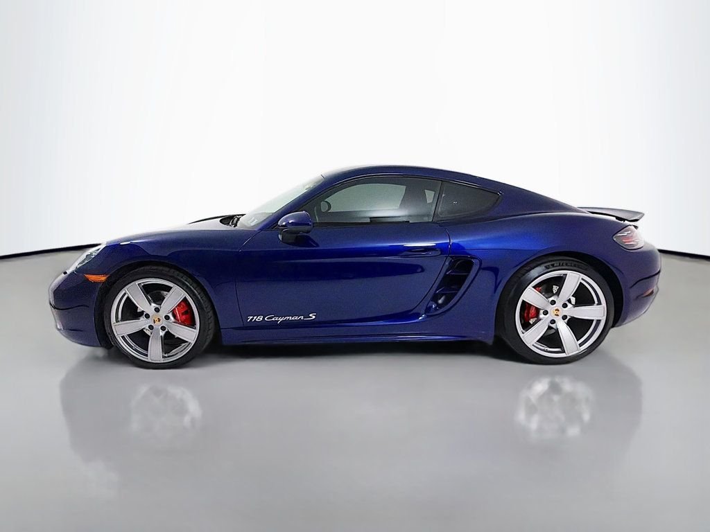 Certified Used 2024 Gentian Blue Metallic Porsche S Coupe image 2
