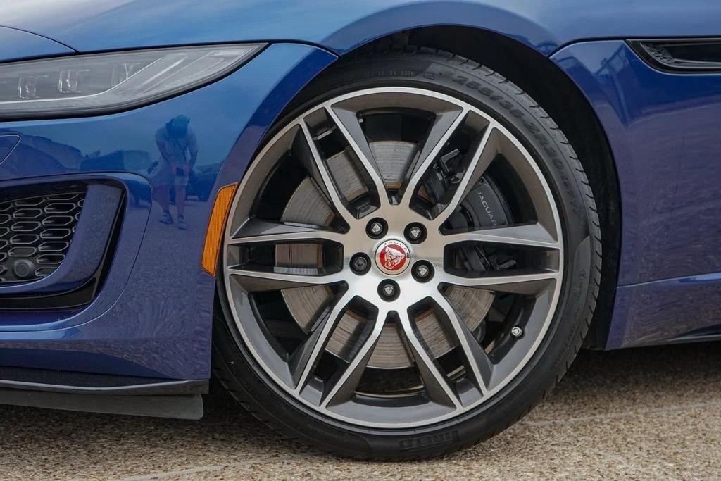 Certified Used 2023 Bluefire Blue Metallic Jaguar P450 image 3