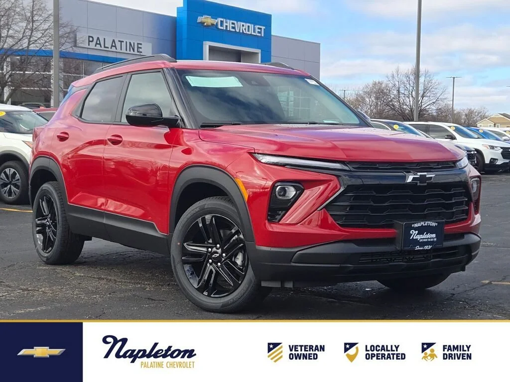 New 2026 Apex Red Chevrolet LT image 1