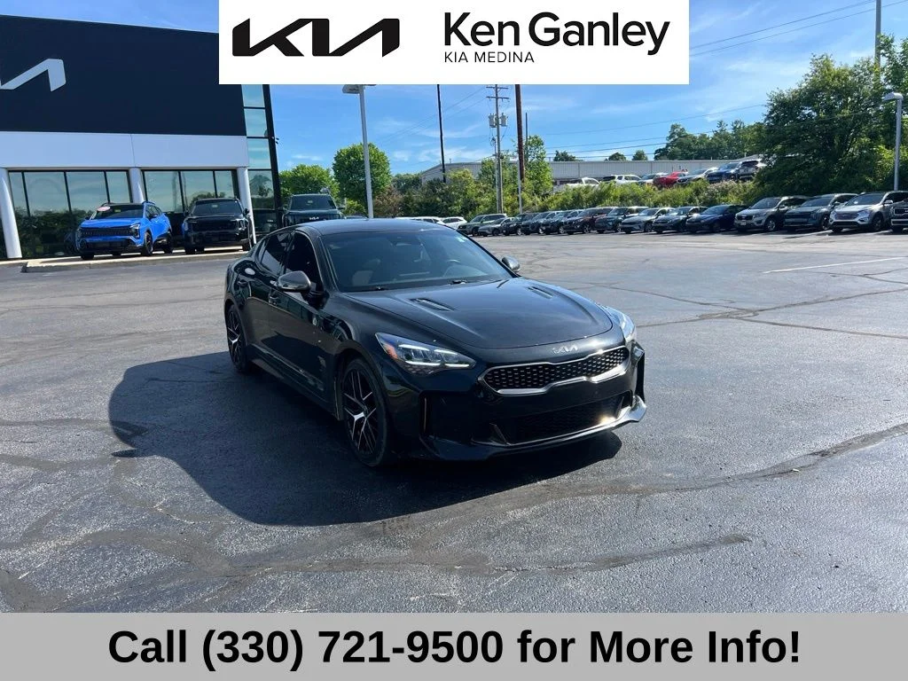 Certified Used 2023 Black Kia GT-Line image 4