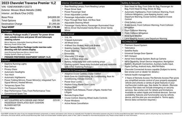 2023 Chevrolet Traverse Premier - Photo 24