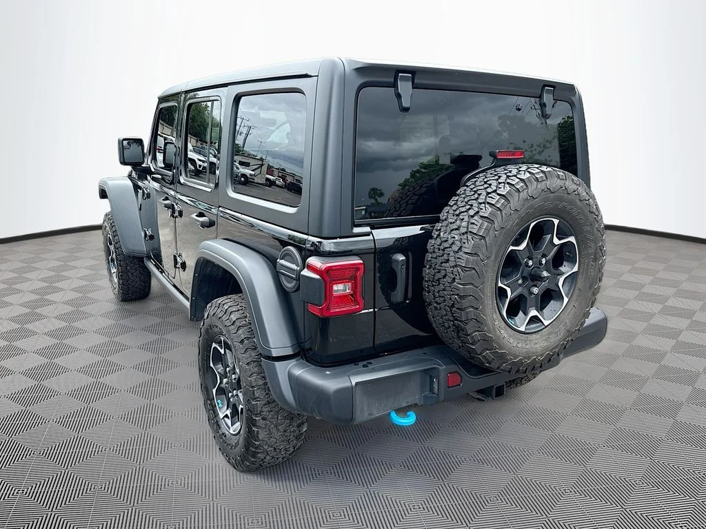Used 2023 Black Jeep Rubicon 20th Anniversary Edition 4xe image 8