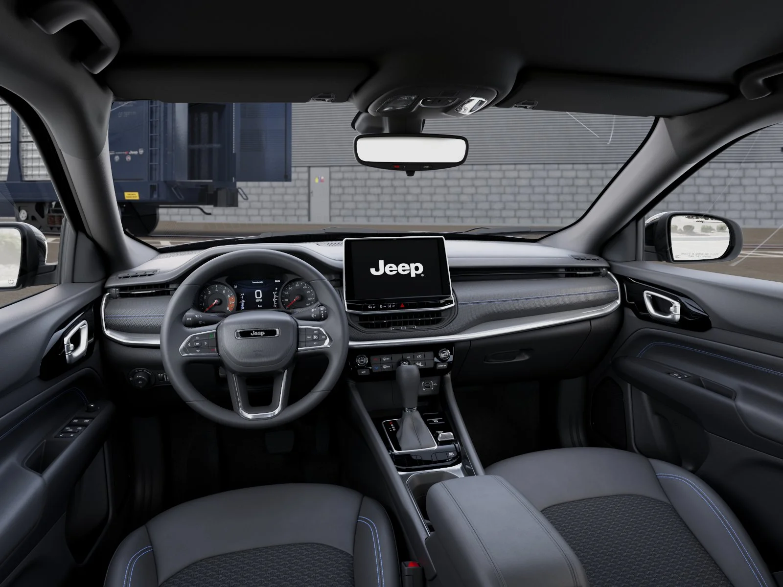 New 2026 Bright White Clear-Coat Exterior Paint Jeep Latitude image 8
