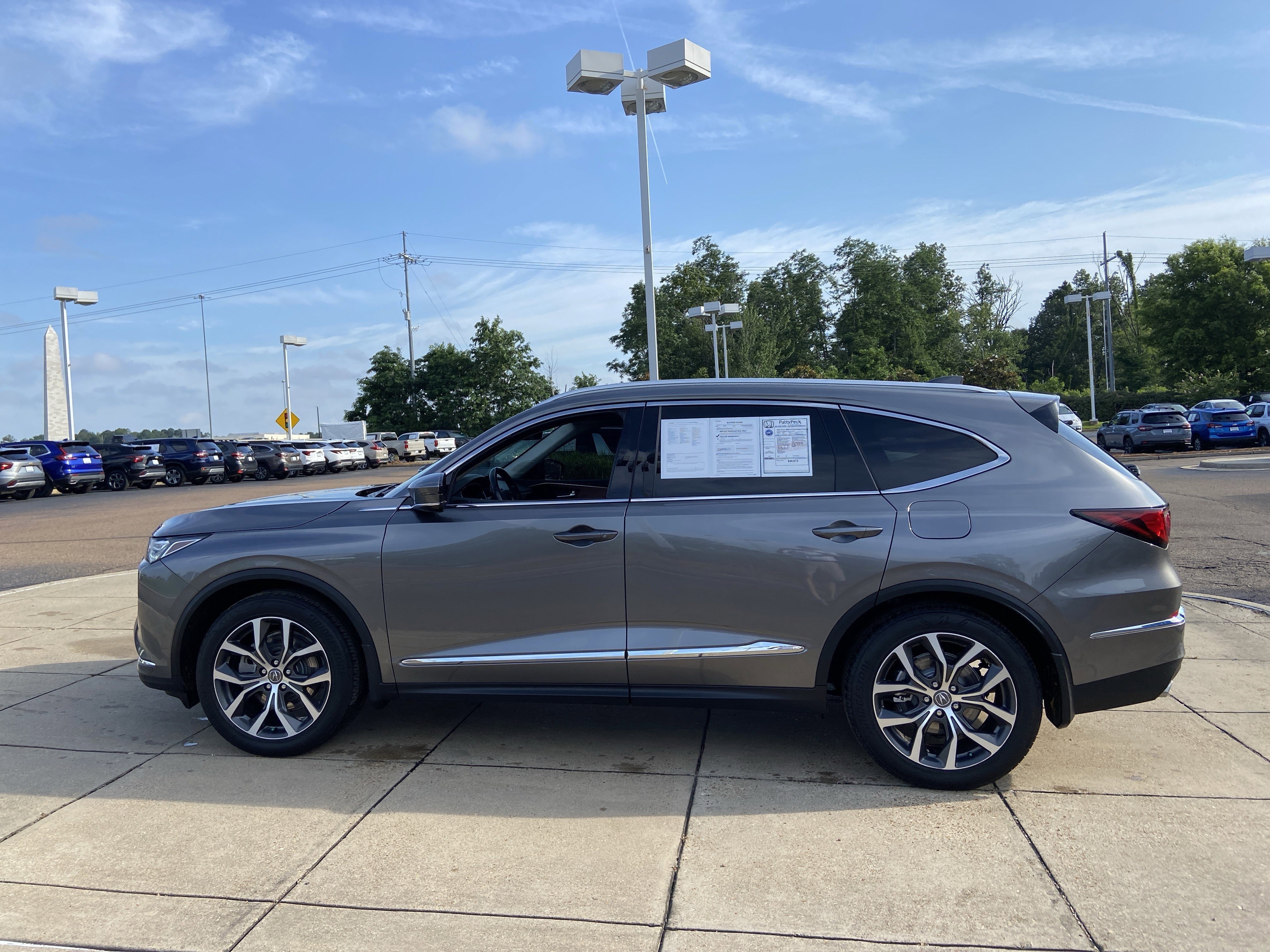 Used 2023 Liquid Carbon Metallic Acura w/Technology Package image 7