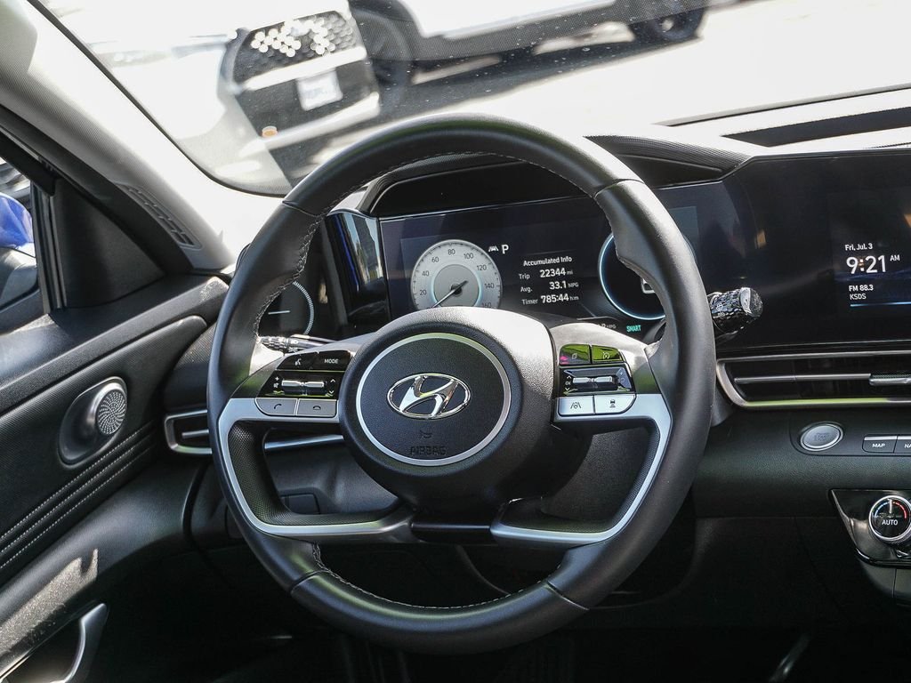 Certified Used 2023 Blue Hyundai SEL image 16