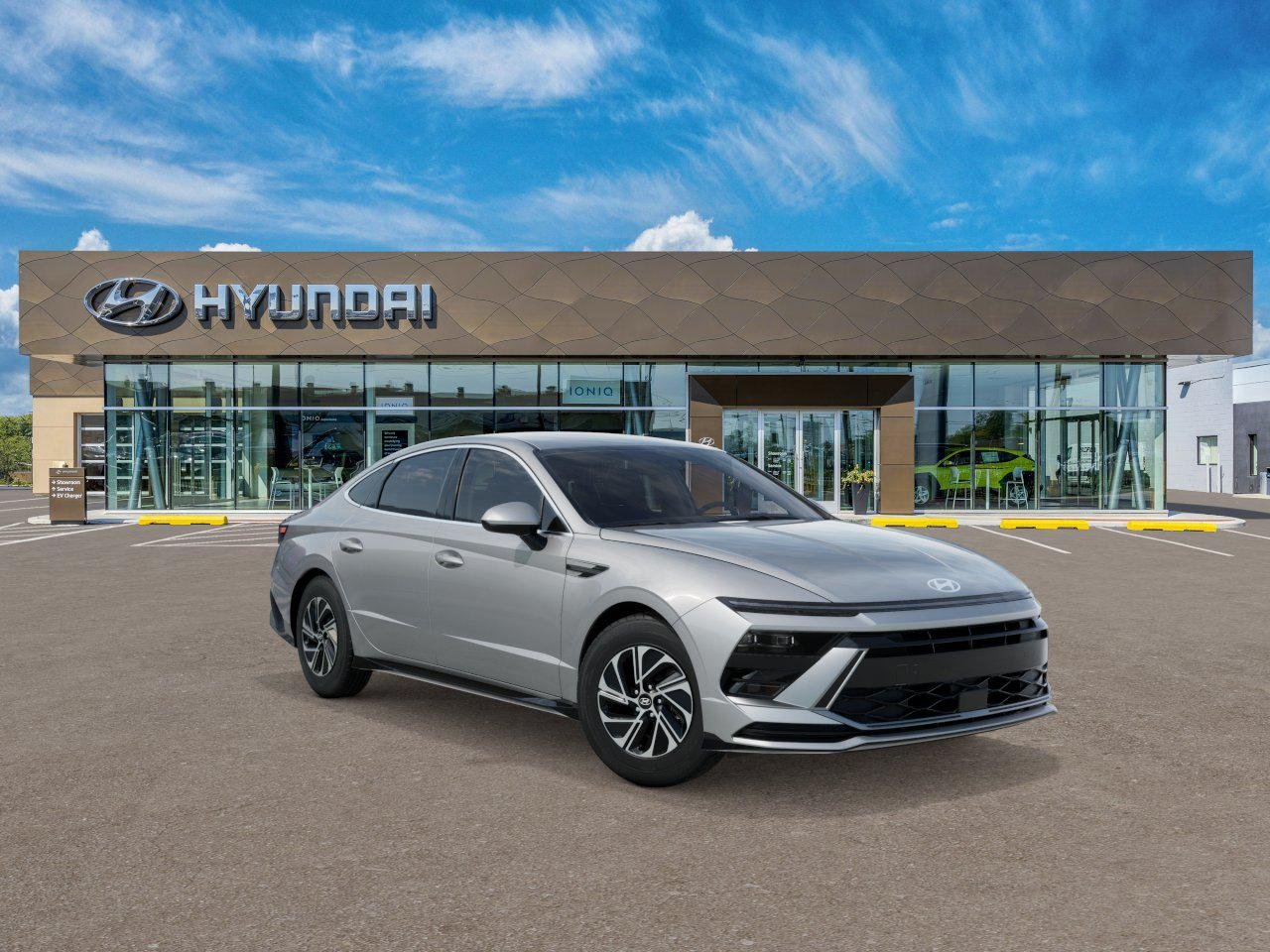 New 2026 Aero Silver Hyundai Blue image 2