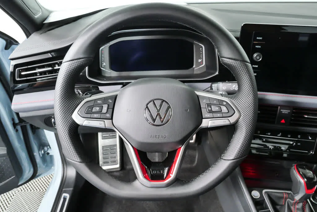 New 2026 Monument Gray w/Deep Black Roof Volkswagen Autobahn image 8