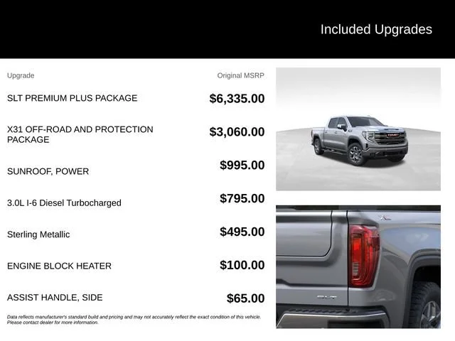New 2026 Sterling Metallic GMC SLT image 5