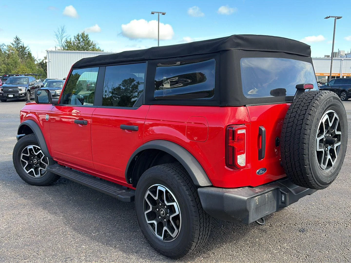 Used 2021 Race Red Ford Big Bend image 3