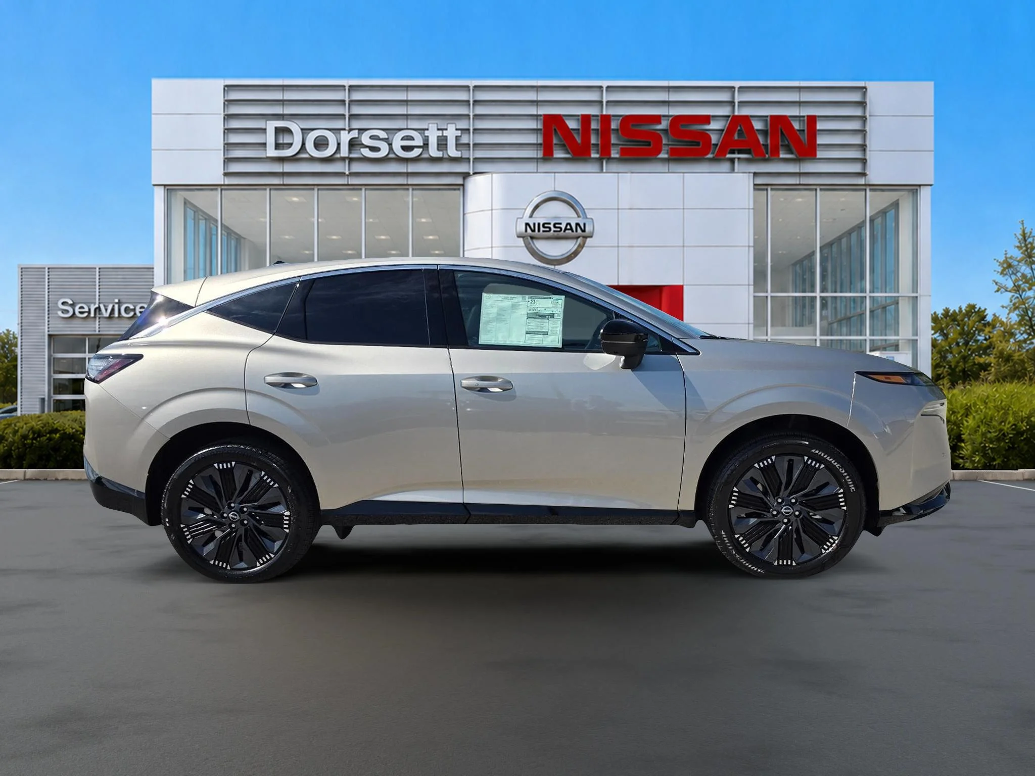New 2027 Champagne Silver Metallic Nissan Platinum image 7