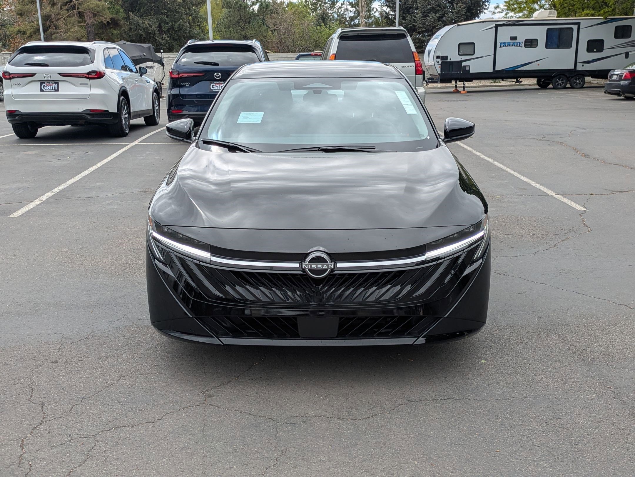 New 2026 Super Black Nissan SV image 9