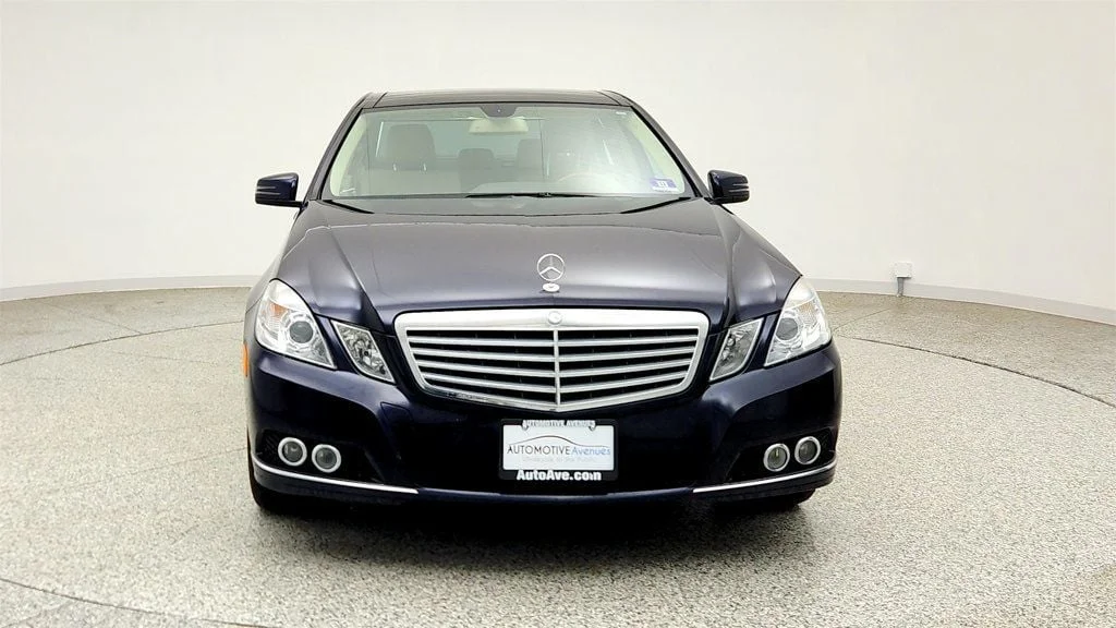 Used 2010 Capri Blue Metallic Mercedes-Benz 4dr Sedan E 350 Luxury 4MATIC® image 2