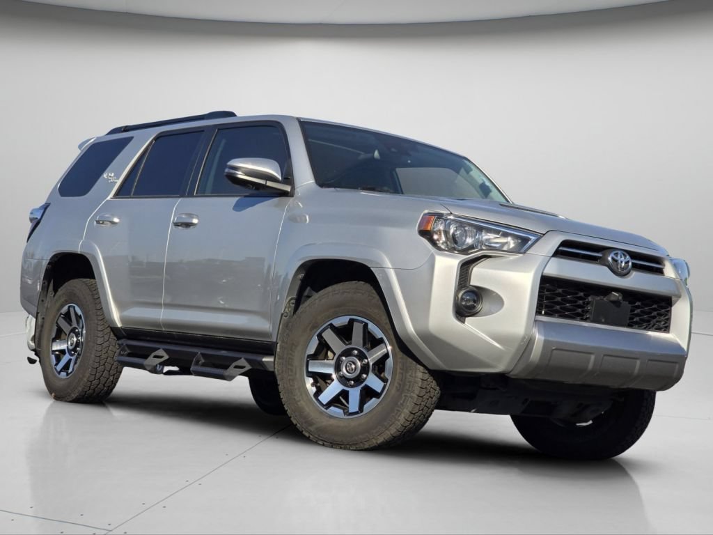 Used 2022 Classic Silver Metallic Toyota TRD Off-Road Premium image 2