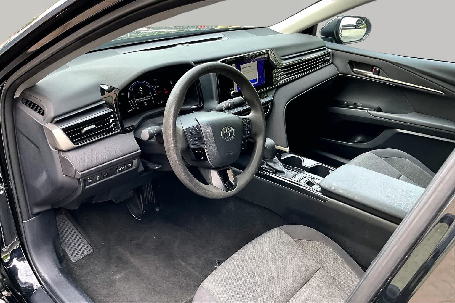 Certified Used 2025 Midnight Black Metallic Toyota LE image 33