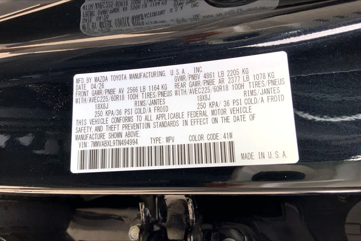 New 2026 Jet Black Mica Mazda 2.5 S Meridian Edition AWD image 20