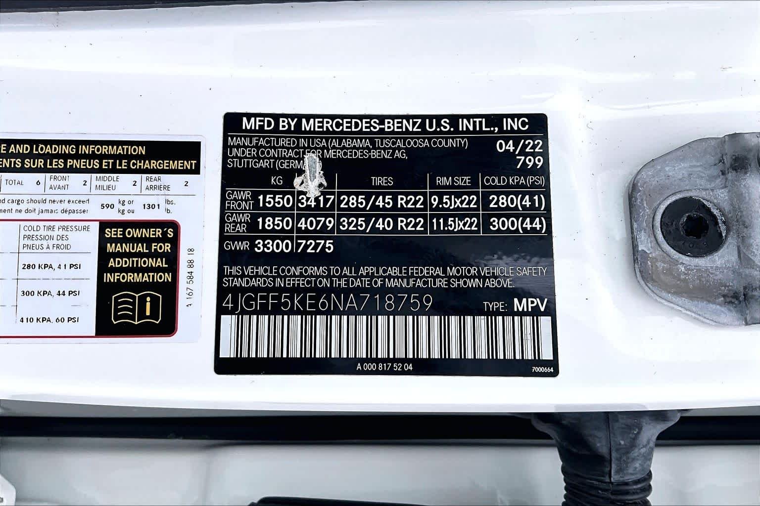 Used 2022 MANUFAKTUR Diamond White Bright Mercedes-Benz GLS 450 image 32
