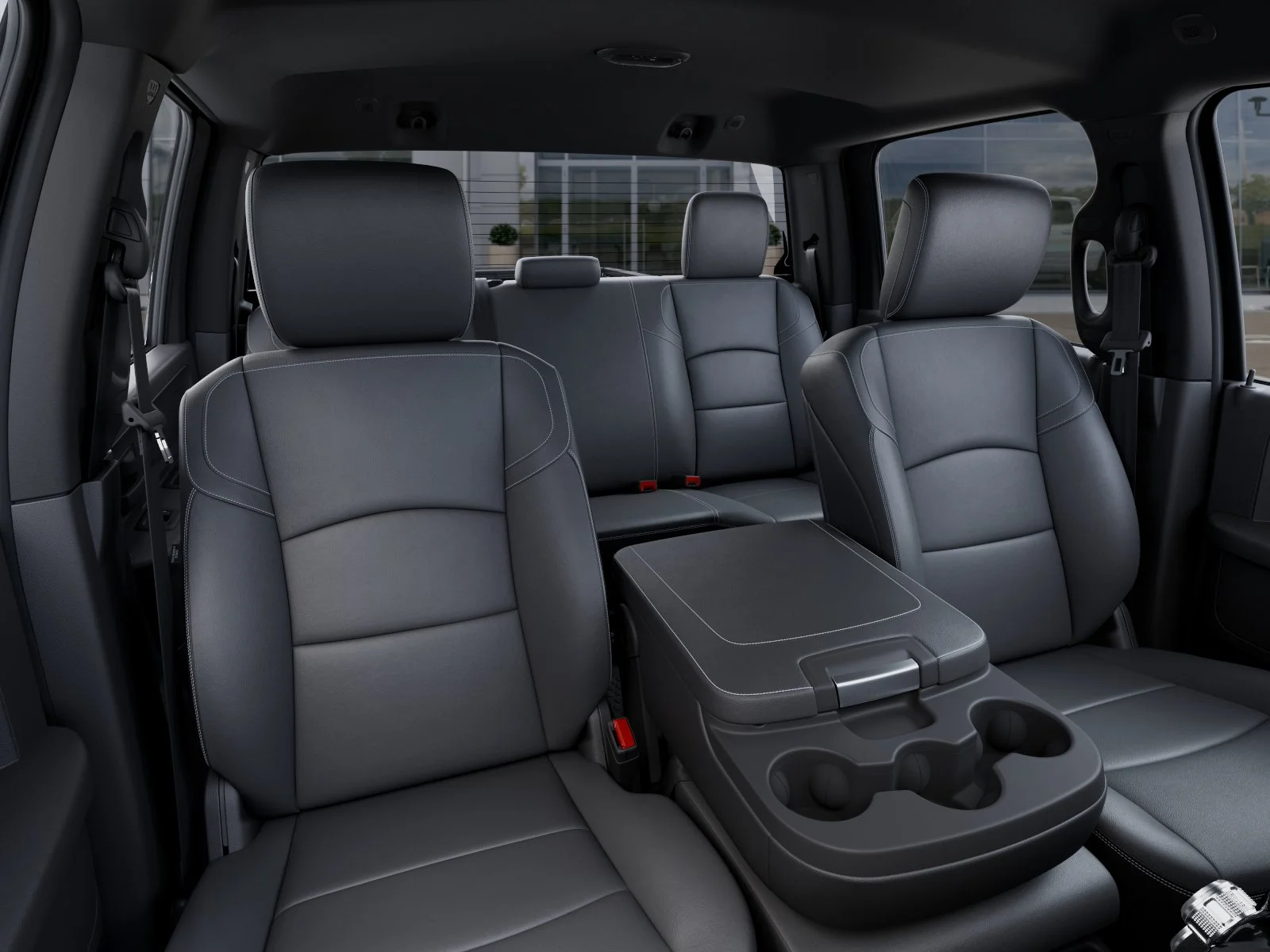 New 2026 Diamond Black Crystal Pearl-Coat Exterior Paint RAM TRADESMAN image 95