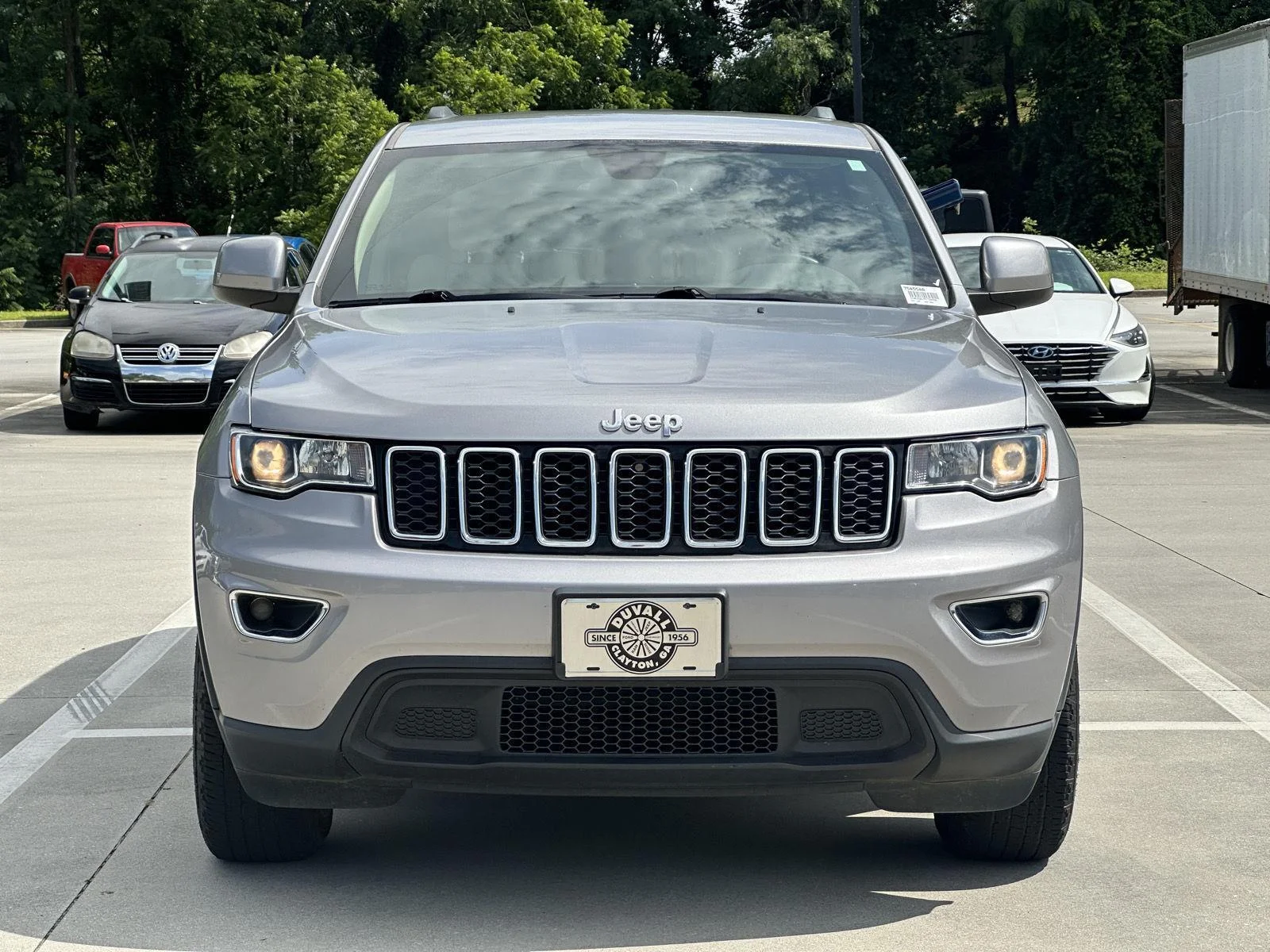 Used 2019 Jeep Grand Cherokee Laredo E with VIN 1C4RJEAG7KC754558 for sale in Clayton, GA
