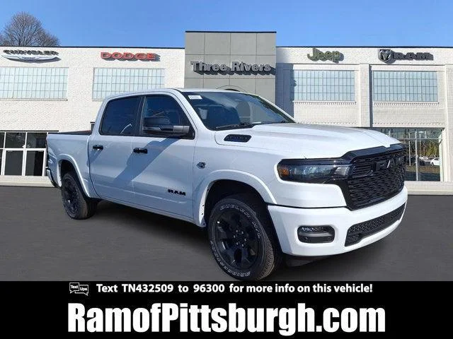 New 2026 Bright White Clear-Coat Exterior Paint RAM Big Horn/Lone Star image 1