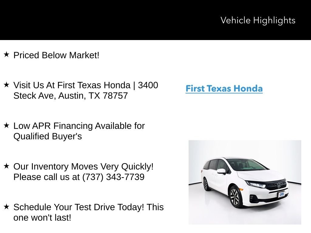 2026 Honda Odyssey EX-L - Photo 10