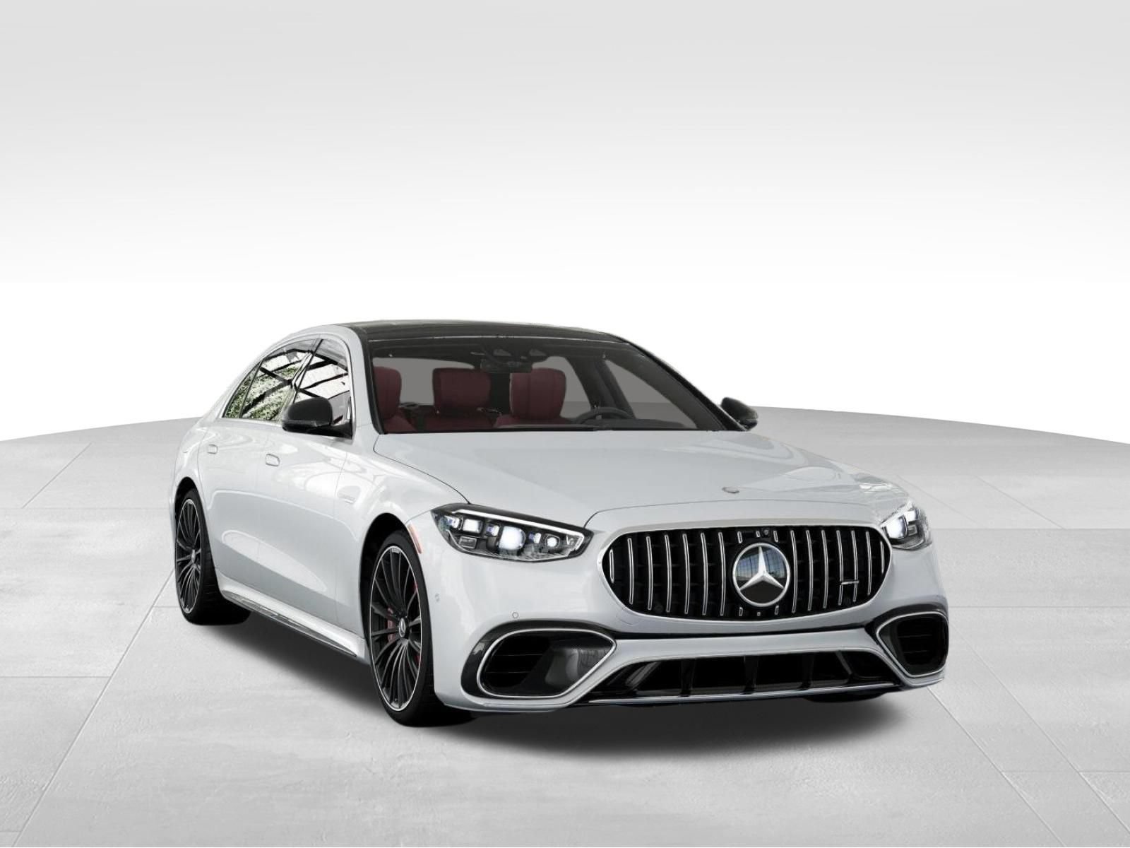 New 2026 MANUFAKTUR Moonlight White Metallic Mercedes-Benz S 63 E AMG® image 54