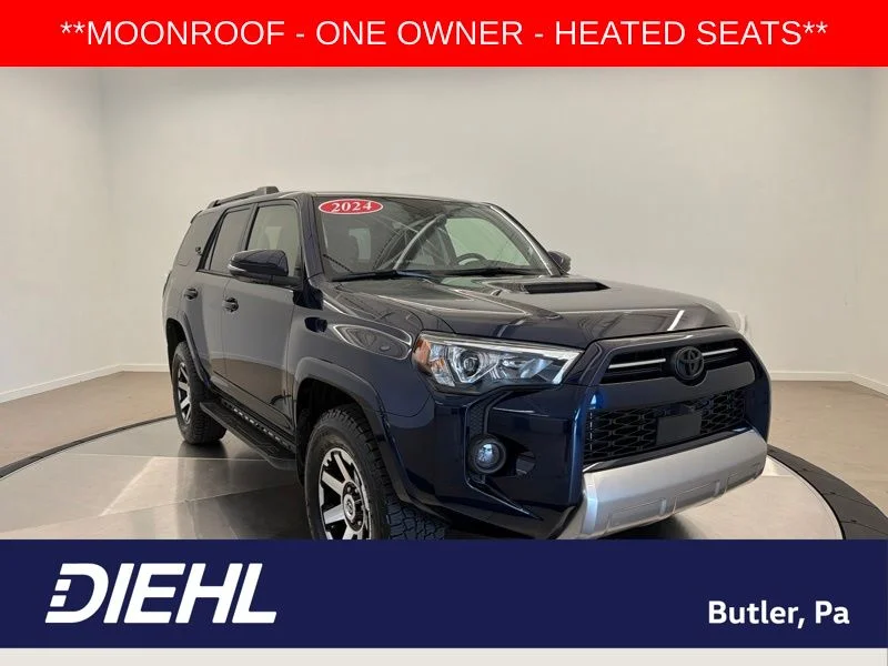 Used 2024 Blue Toyota TRD Off-Road Premium image 1