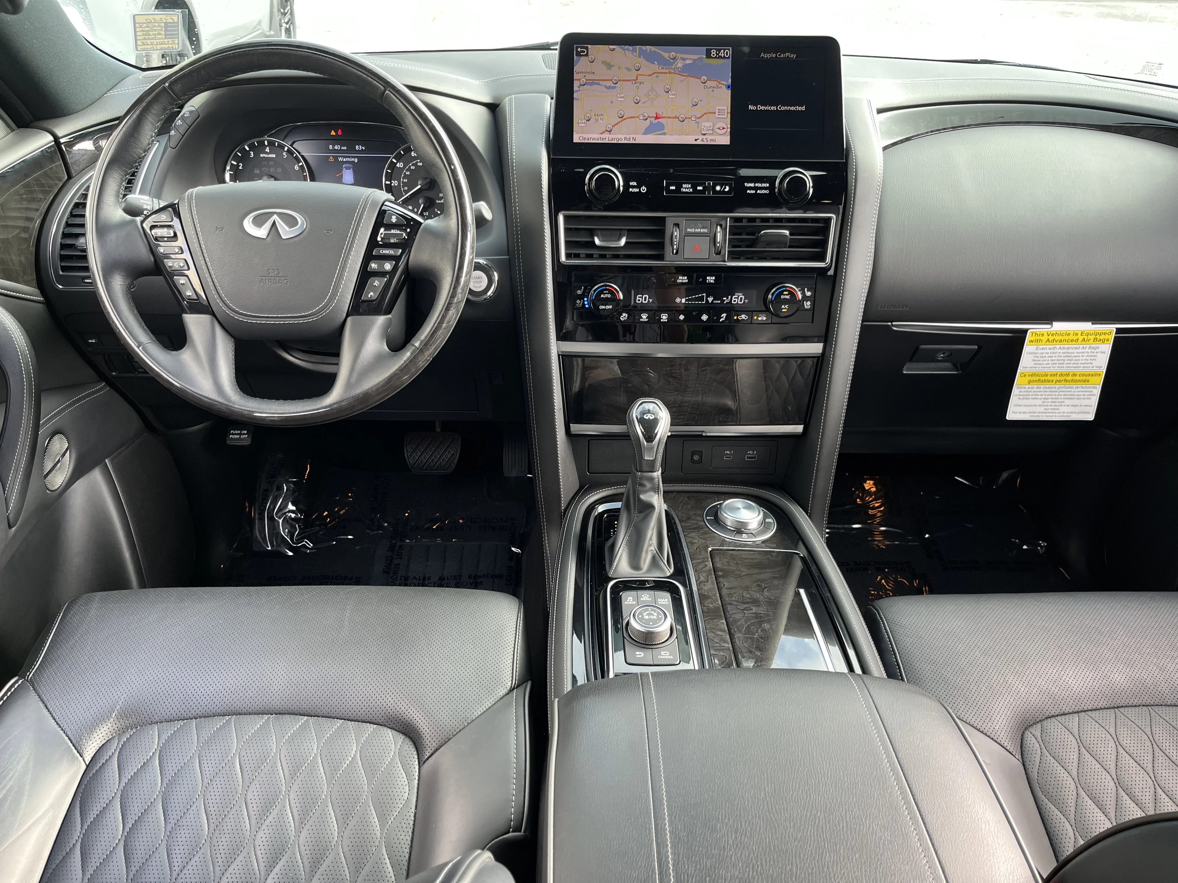 Certified Used 2024 Moonstone White INFINITI SENSORY image 16