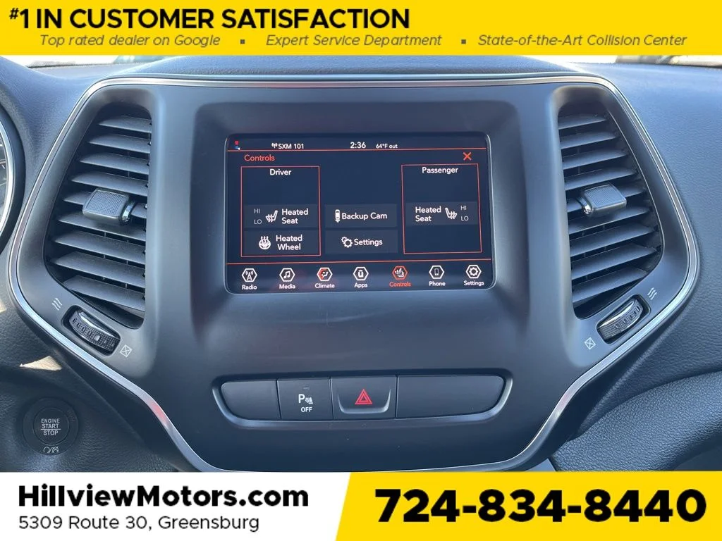 Certified Used 2020 Crystal Metallic Jeep Latitude Plus image 24