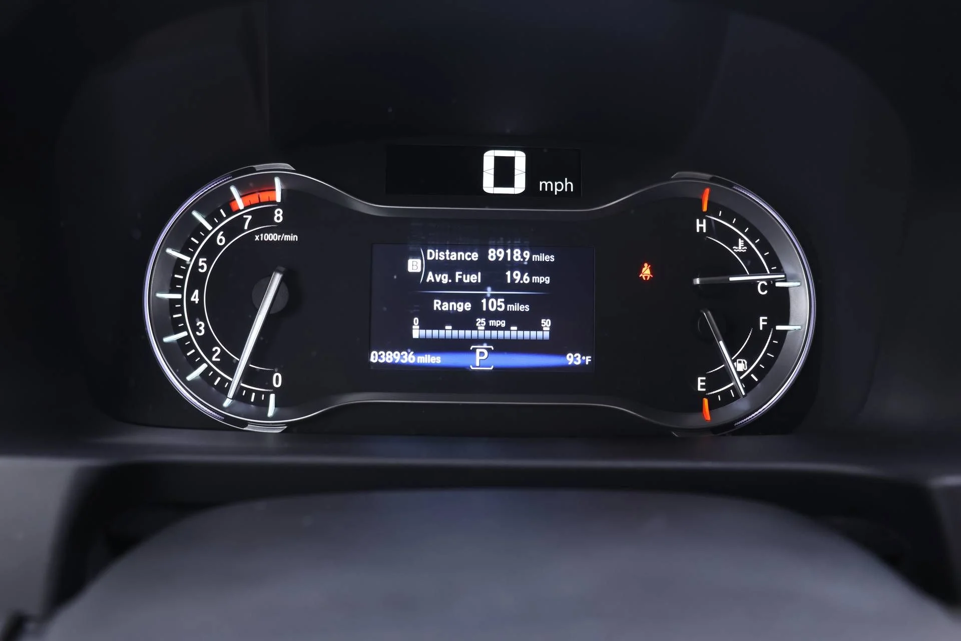Certified Used 2023 Platinum White Pearl Honda Black Edition image 7