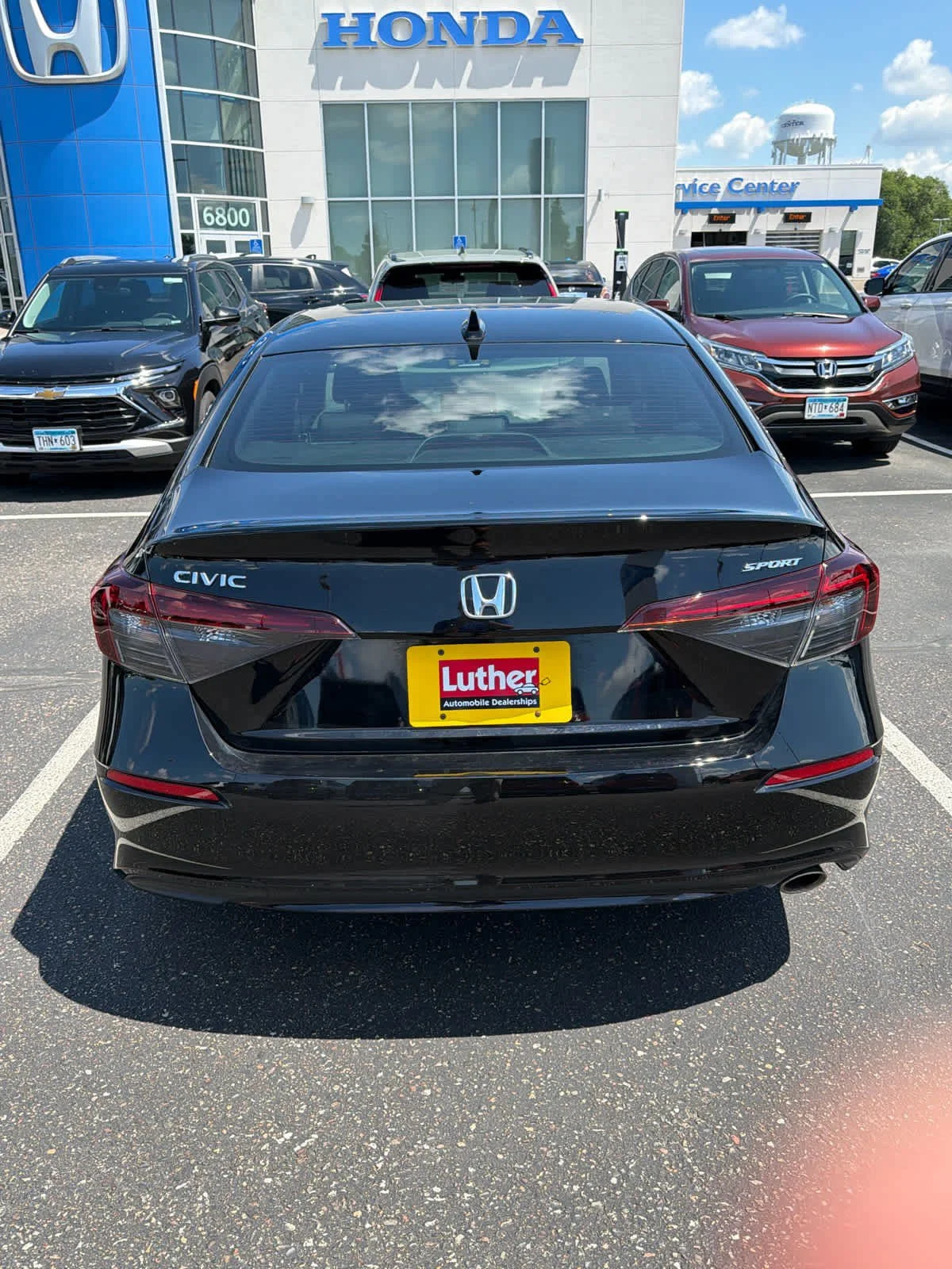 Used 2025 Crystal Black Pearl Honda Sport image 6