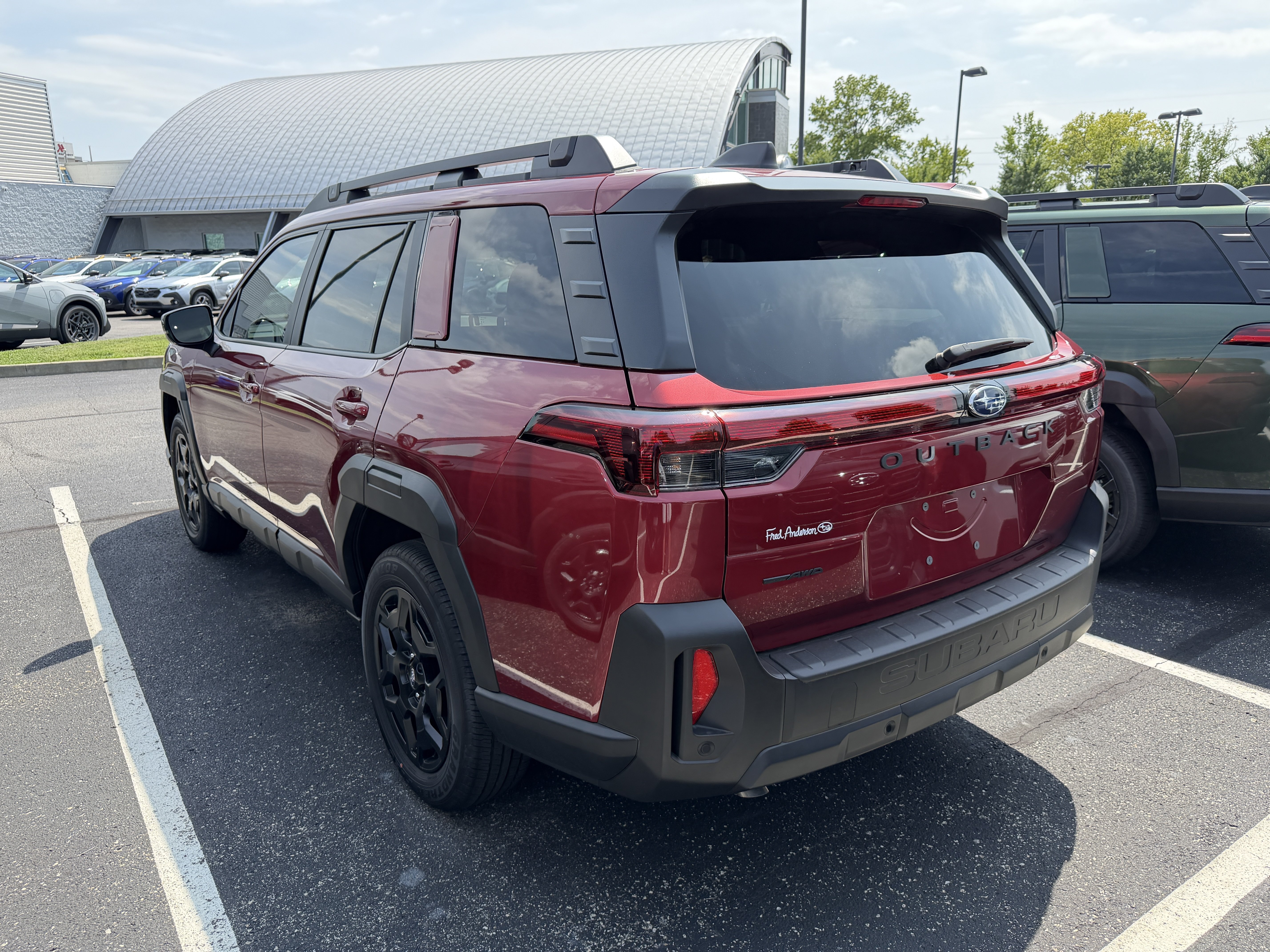 New 2026 CRIMSON RED PEARL Subaru Limited image 5