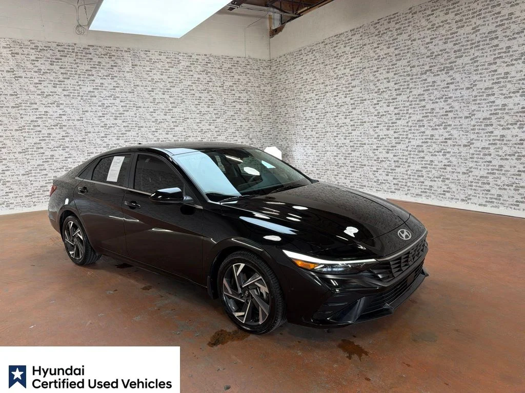 Certified Used 2024 Abyss Black Hyundai SEL image 1