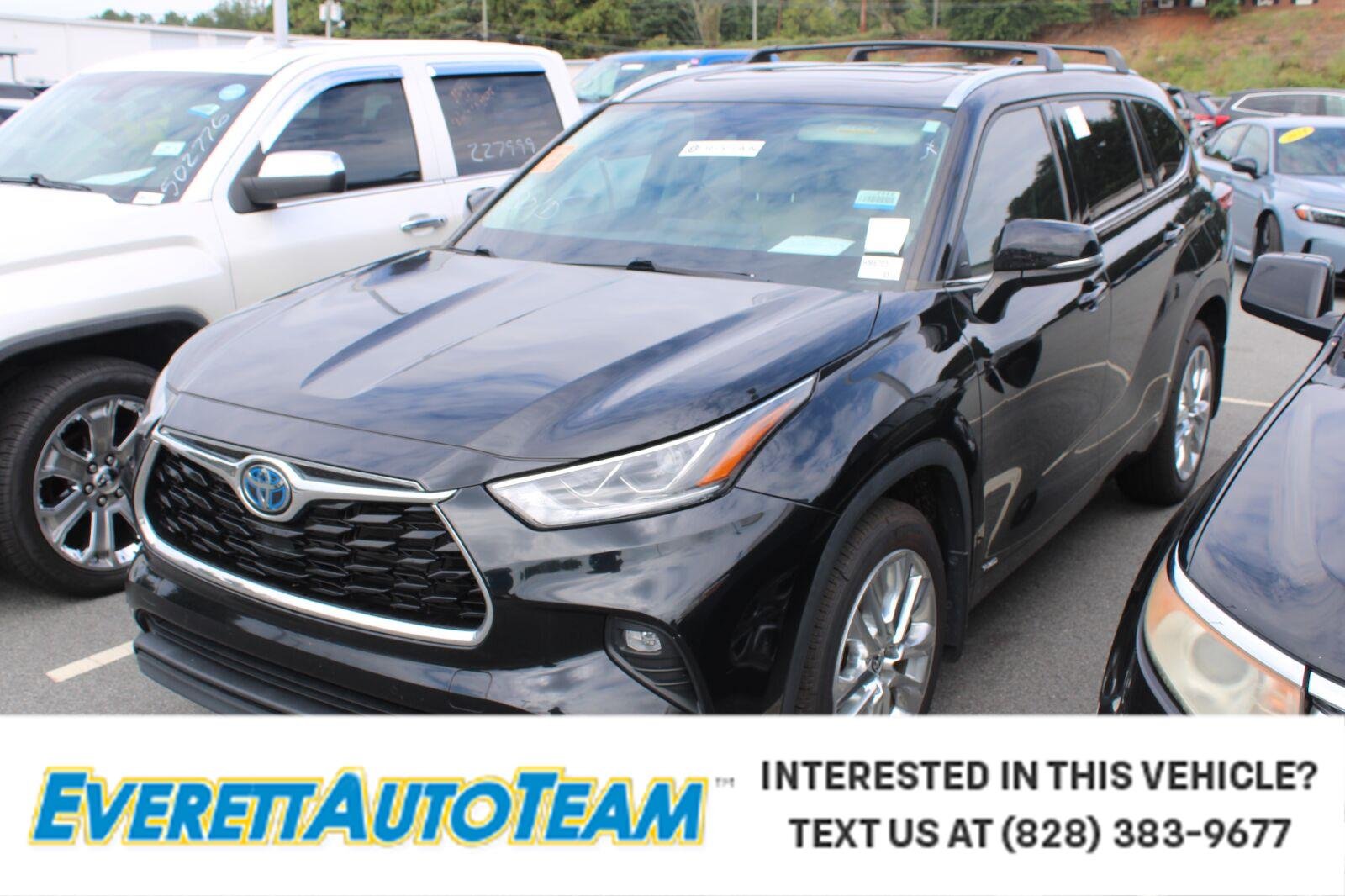 Used 2023 Midnight Black Metallic Toyota Limited image 1