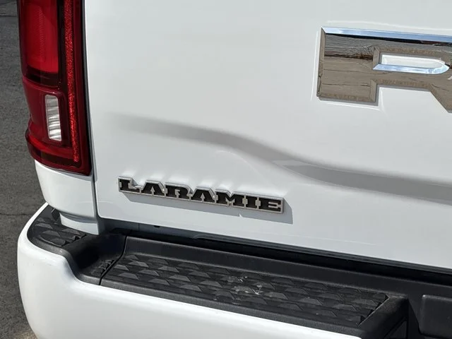 New 2026 Bright White Clear-Coat Exterior Paint RAM Laramie image 5
