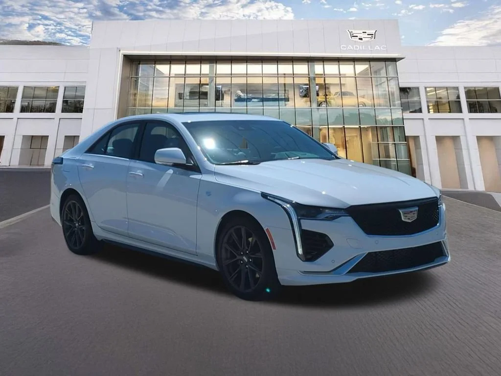 Used 2025 Summit White Cadillac Sport image 3