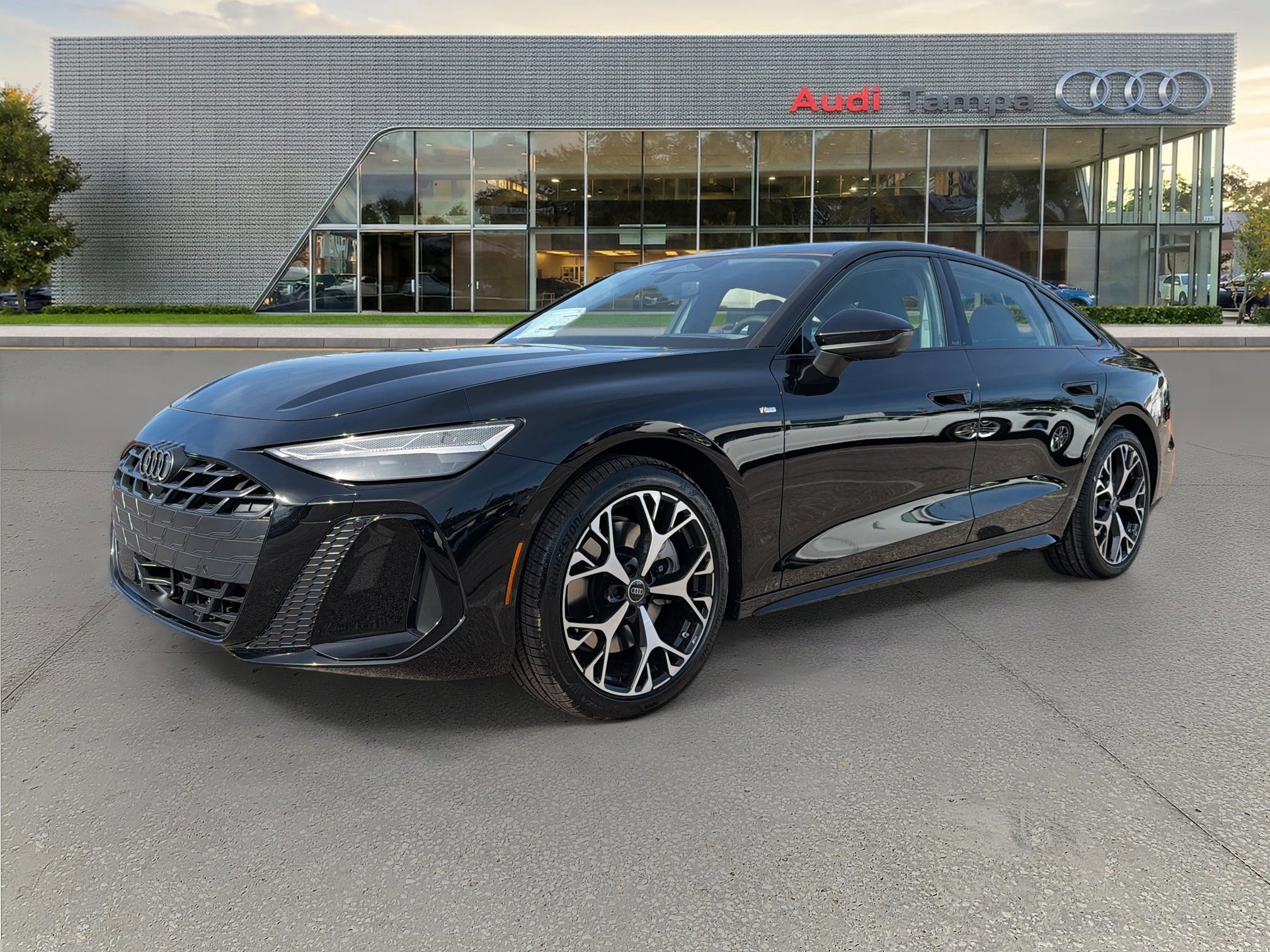 New 2026 Mythos Black Metallic Audi Premium Plus image 7
